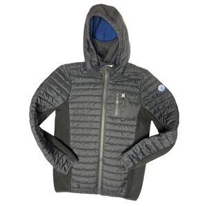 Men's Hurley hooded THERMAL WALL Jacket - Black size small